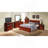 Charming Cherry Wood Bed With Traditional Flair