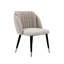 Inola Upholstered Velvet Dining Chairs - Ergonomic Soft Back with Metal Legs - Armchair for Dining Room Living Room Restaurants-104936304-104936308-34272961