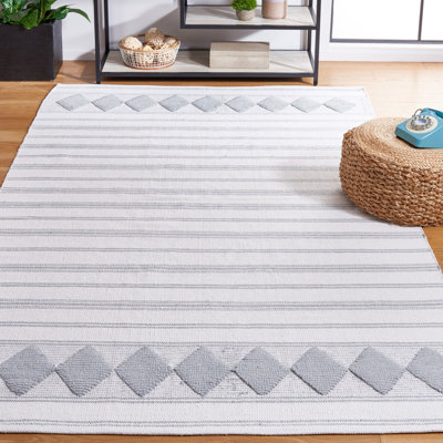 Breckenridge Flat Weave Cotton Geometric Rug