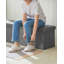 110x38x38cm Linen Upholstered Storage Bench-121935964