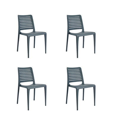 Aquil Stacking Patio Dining Side Chair by Orren Ellis