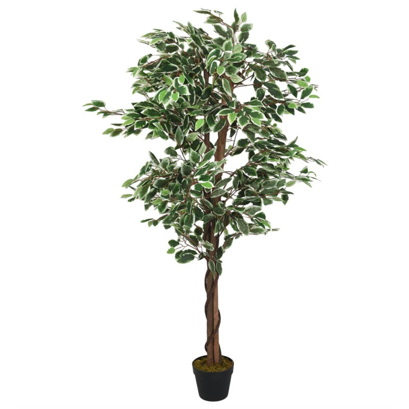 Faux Ficus Tree in Pot, 120cm H x 92cm W