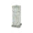 Modern White Chrome-finished Base Mosaic Pattern 1pc Table Lamp Soft Diffused Light White Shade