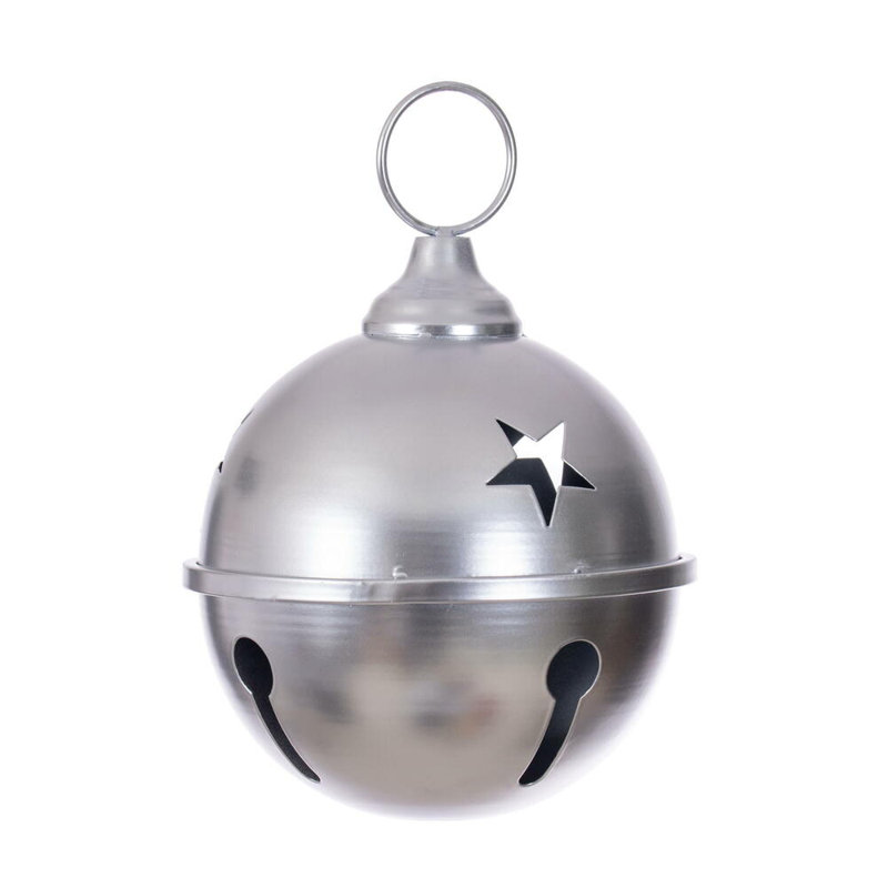 Miamitown Bell Ornament, Silver