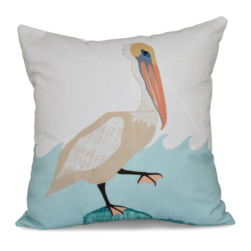 Housse de coussin et insert pour plage, H 26 po x l 26 po, Taupe