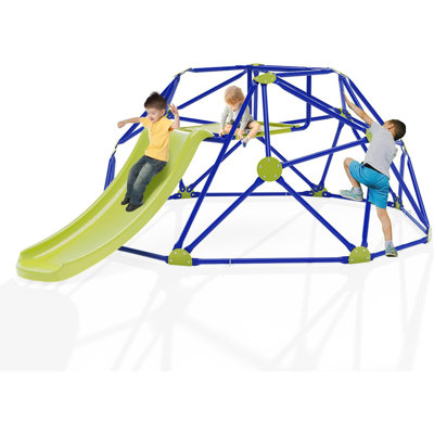 103'' W Metal Climbing Dome with Slide