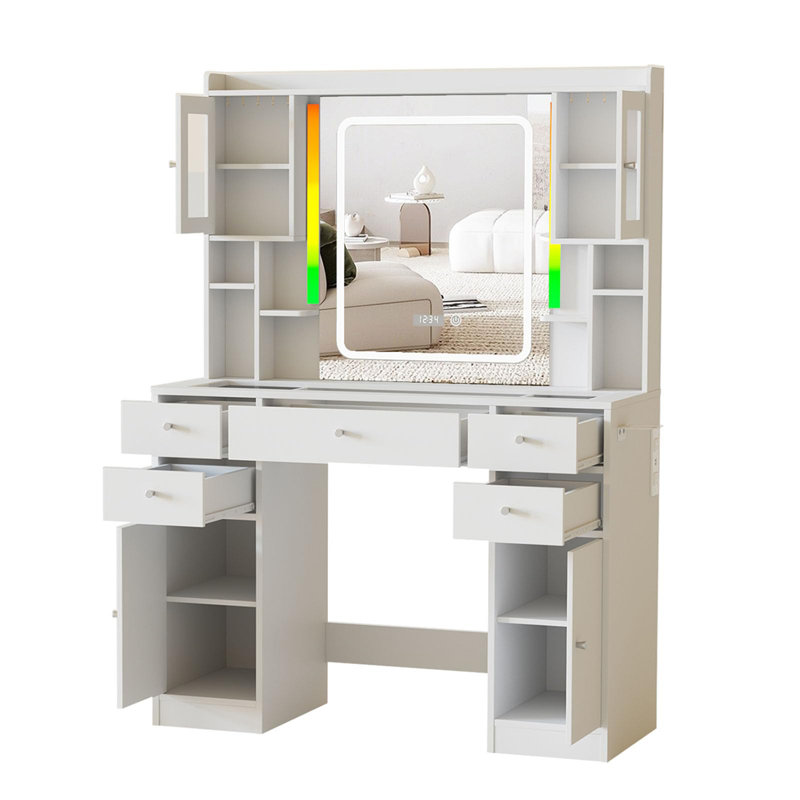 Meuble-lavabo, Blanc