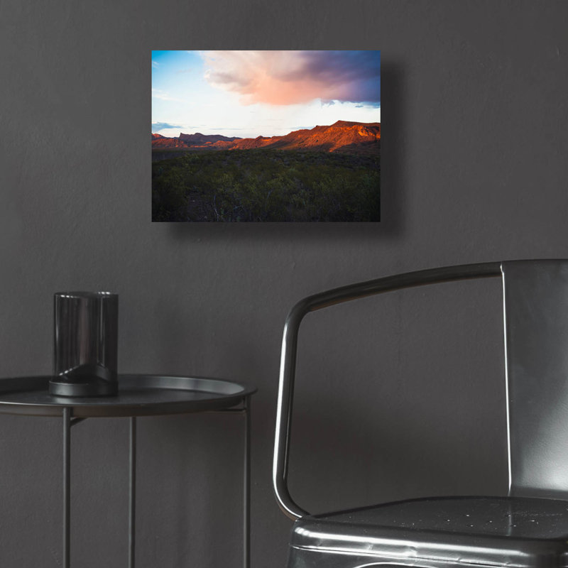 «Big Ben Sunset 2» par Sonja Quintero, H 12 po x l 16 po x P 0,13 po