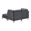 Canapé modulaire rembourré avec pieds en métal-204043058
