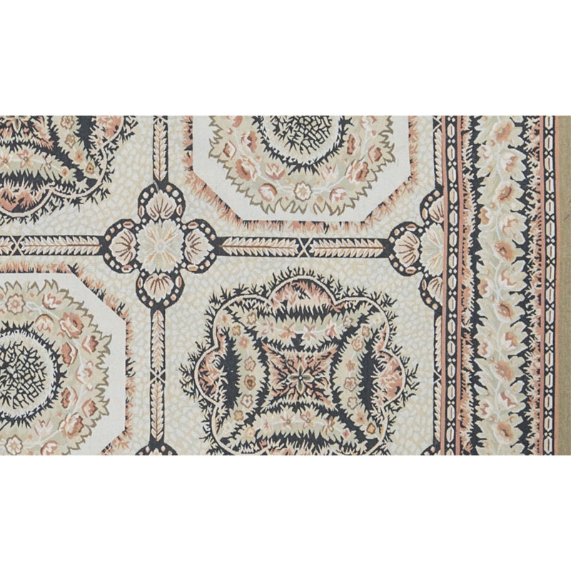 Aubusson Renaissance Wool Oriental Area Rug