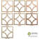 Dijon Wood Fretwork Pierced Ceiling Medallion