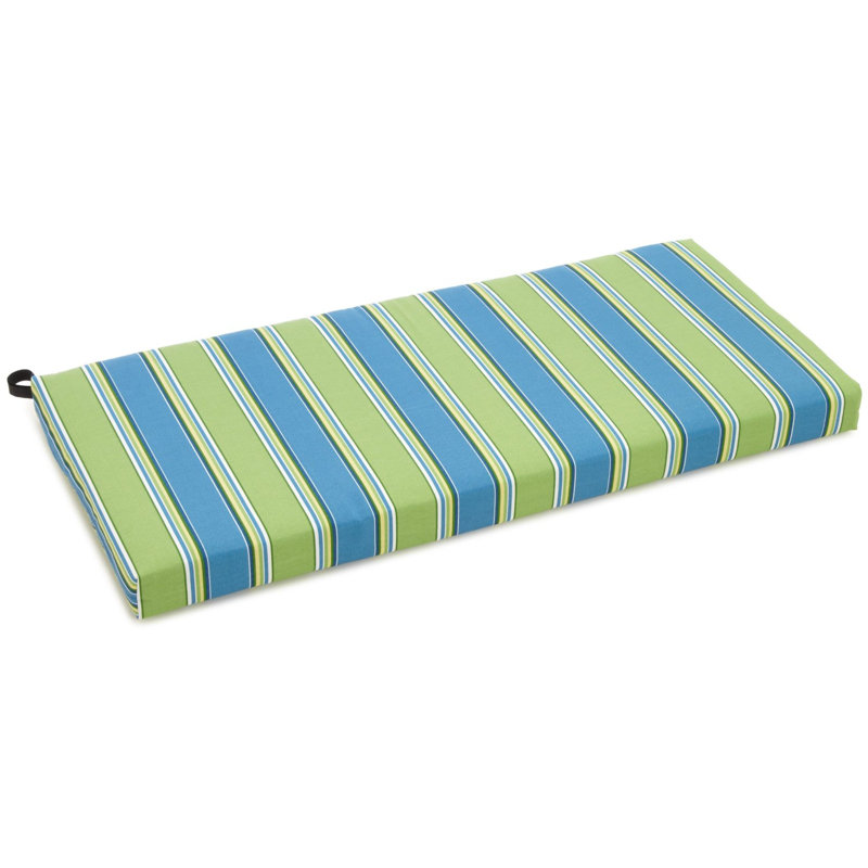 Coussin de banc d’intérieur/d’extérieur haliwell, Caraïbes Haliwell, H 3,5 po x l 51 po x p 19 po