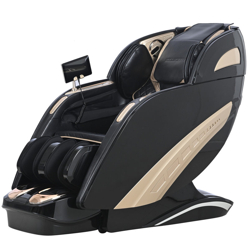 Fauteuil de massage 4D Zero Gravity - SL Track, étirement thaïlandais, balayage du corps, Bluetooth, 12 modes de massage