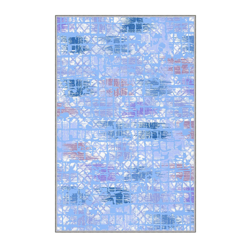 Premium Hall Carpet, 2.6 x 9.8 ft, 100% Polyester, 0.3 in Pile Height | Antibacterial, Non-Slip PVC Felt Dot Underside | Machine Washable, 3D Digital Printing | Durable & Stylish for Home Décor