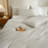 LIFETOWN Striped Duvet Cover Set,3 Pcs Breathable Durable 100% Washed Cotton Comforter Cover for All Seasons, Chic Linen Like Textured Bedding Set.-114652708-114652704