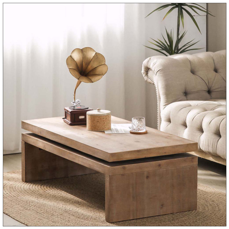 Table basse moderne, Natural