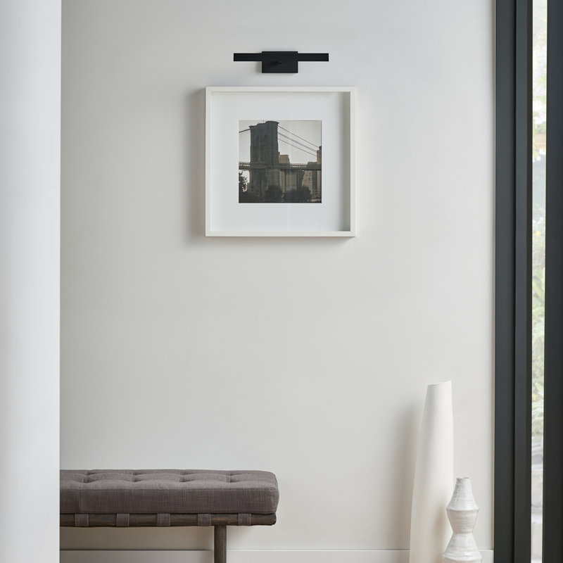 Dessau Dimmable LED Wall Mounted Picture Light, Natural Brass