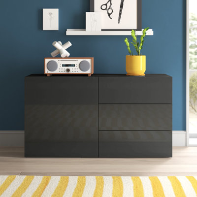 Cadiz 110 Cm Wide 3 Drawer Sideboard