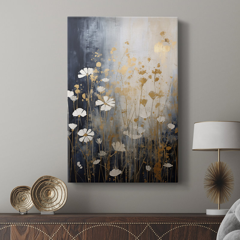 FLORAL Series CDXV - Gallery Cavas, H 48 po x l 32 po