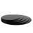 36 Inch Round Black Tempered Glass Table Top, 1/2 Thick Beveled Edge, Heat And Impact , Good For Office Dining Tables Top With Polished Wear- Easy To Maintain, Ideal Coffee-299307114