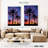 Harnek Dramatic Sunset Palms-108242370