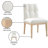 Adrian Vegan Leather Dining Side Chair-1125525176-1125525174