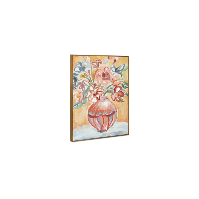 Jardinier, peinture encadrée