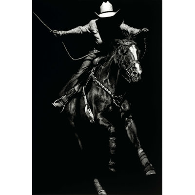 " Scratchboard Rodeo III " by Julie T. Chapman