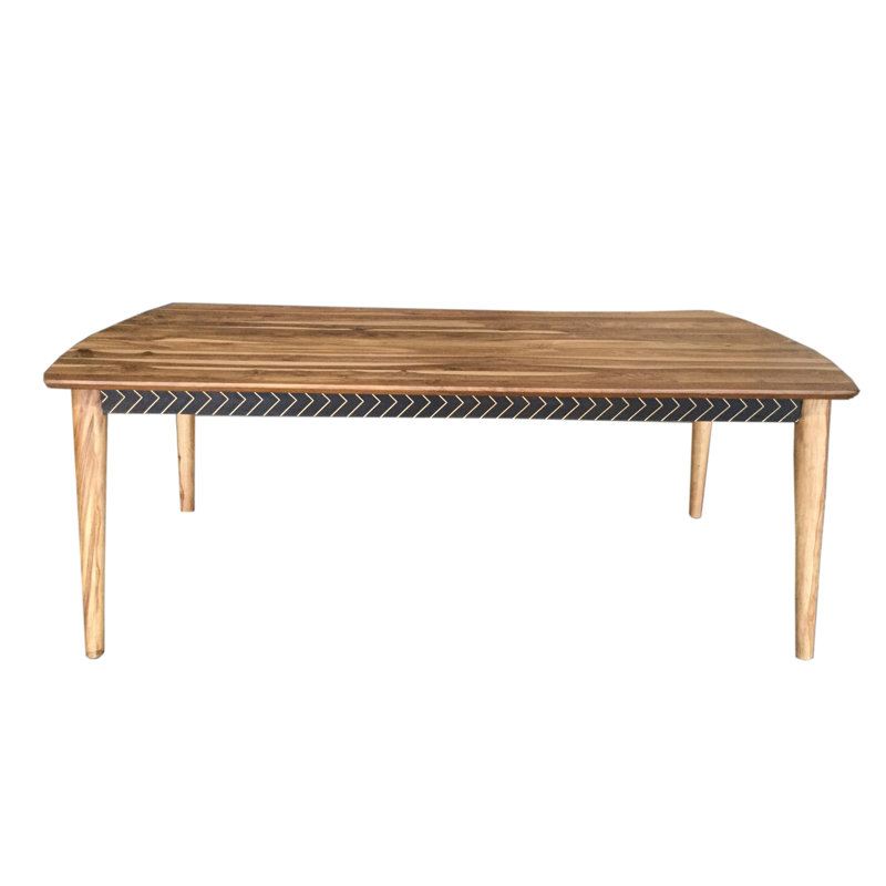 Table de salle à manger Mid-Century Centerton, 40 po x 80 po x 30 po