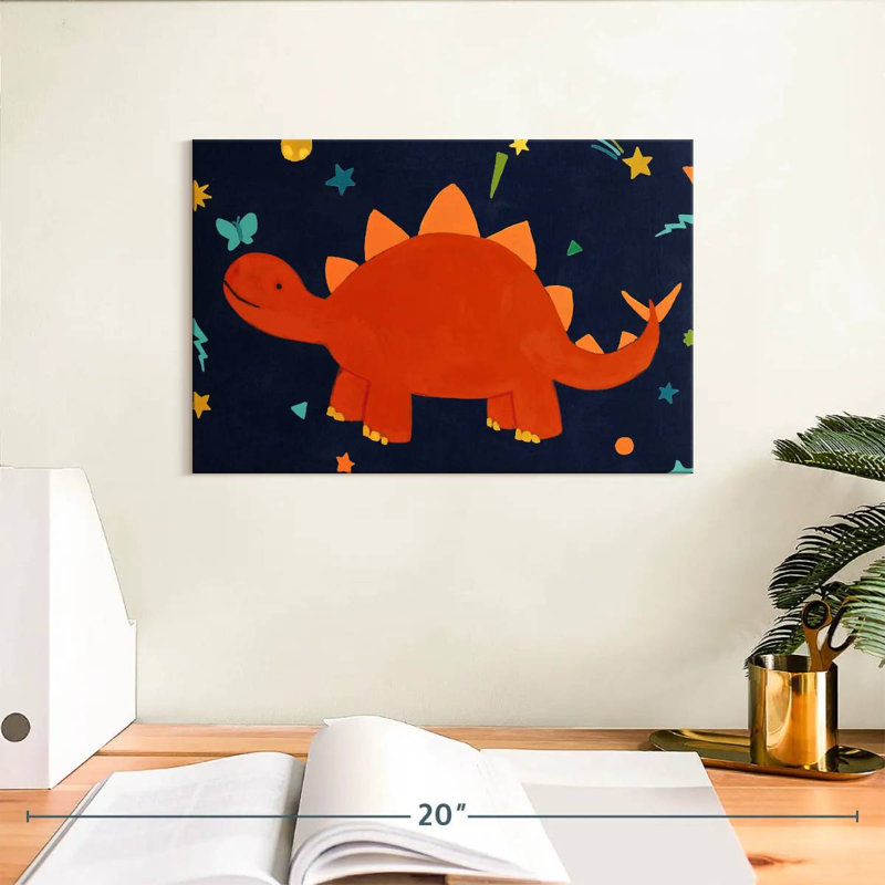 Brampt Starry Dinos I, 8" H x 12" W