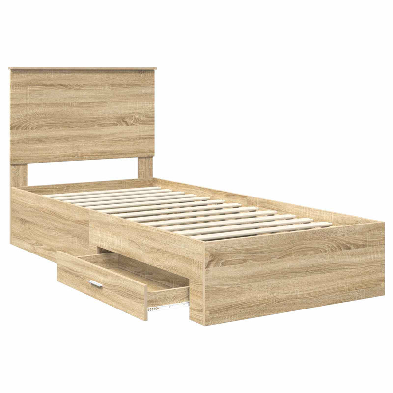 Bed, Sonoma Oak, Single (3')