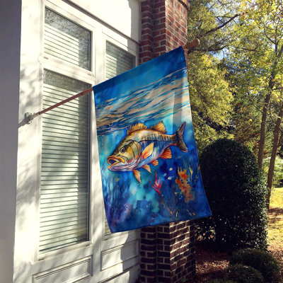 Drapeau de maison rayé