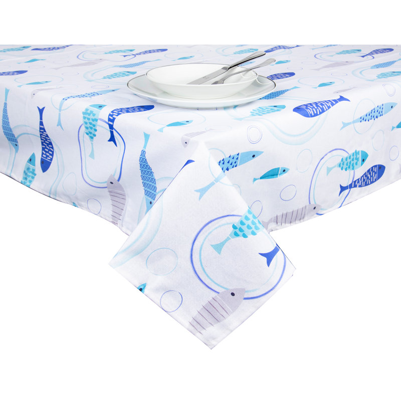 Excelsa North Sea Tablecloth 140X240 Cm, 140cm W x 240cm L