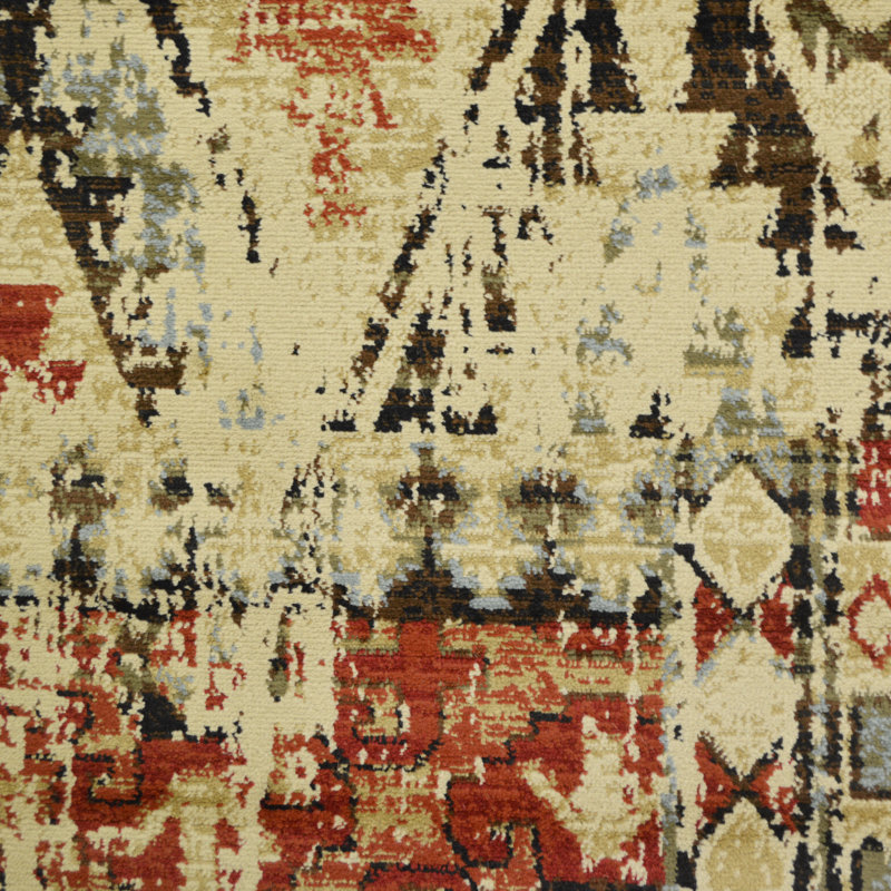 Bahena Southwestern Indoor Rug, Rectangle 5'3" x 7'3"