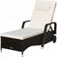 Chaise longue inclinable avec coussin Sanstead-241048231