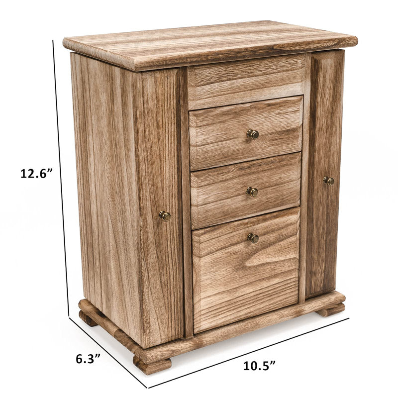 Wood Jewellery Box +