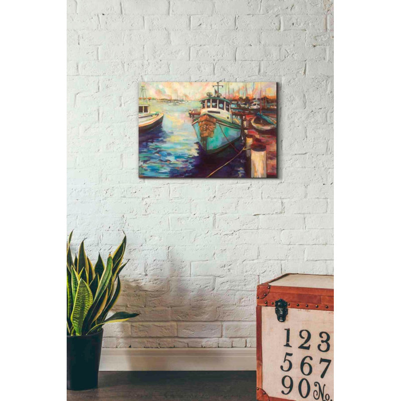 "At Fords" par Jeanette Vertentes, art mural sur toile, H 18 po x l 26 po x P 0,75 po