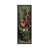 Toile encadrée de bois rustique foncé