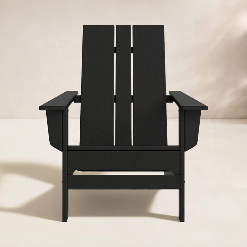 POLYWOOD x AllModern Adirondack Chair, Black