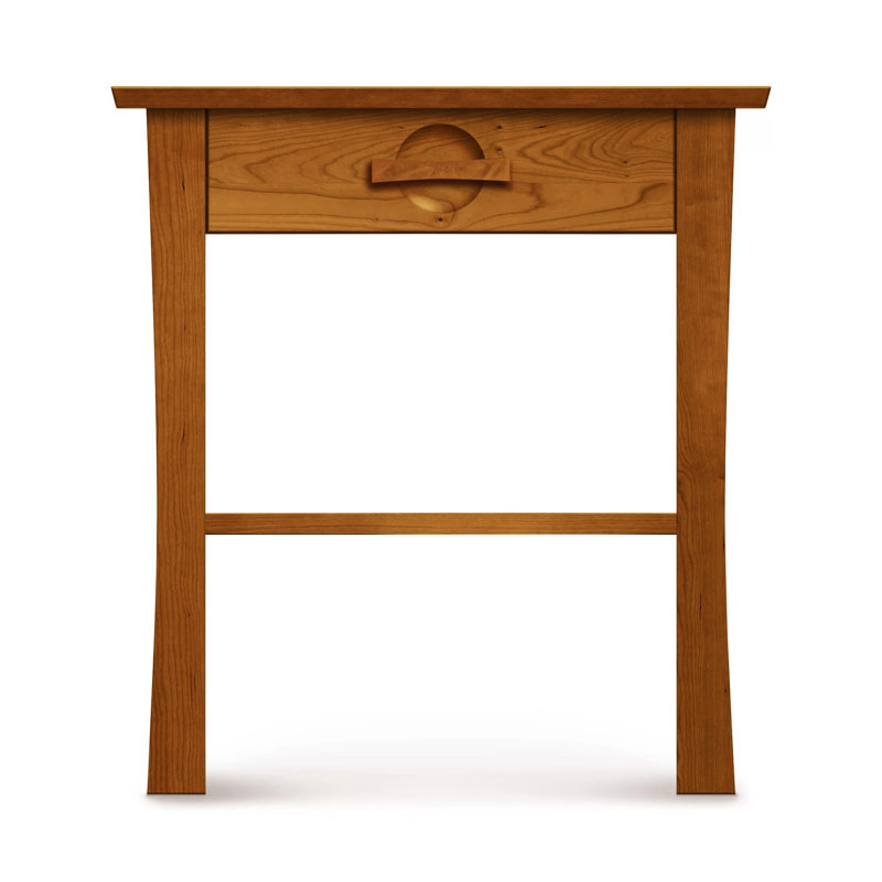 Berkeley 1 - Drawer Solid Wood Nightstand, Autumn Cherry, Conventional