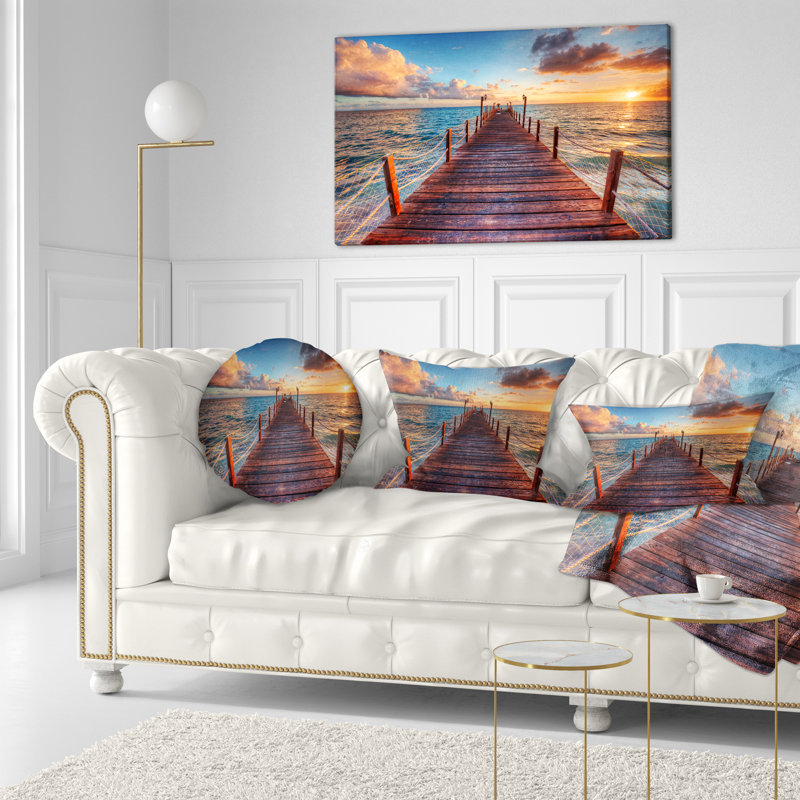 Coussin décoratif Sunset Pier