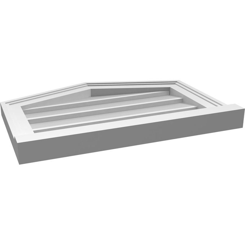 Ventilateur à pignon en uréthane non-fonctionnel Signature, H 16 po x l 22 po x P 2 po