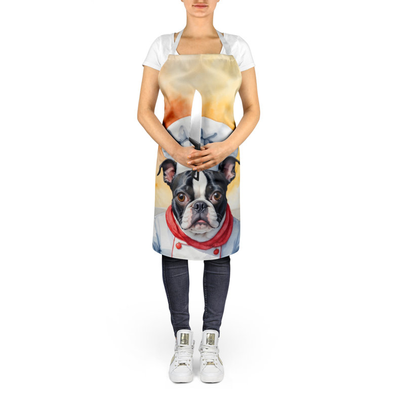 No Pattern Bib Apron