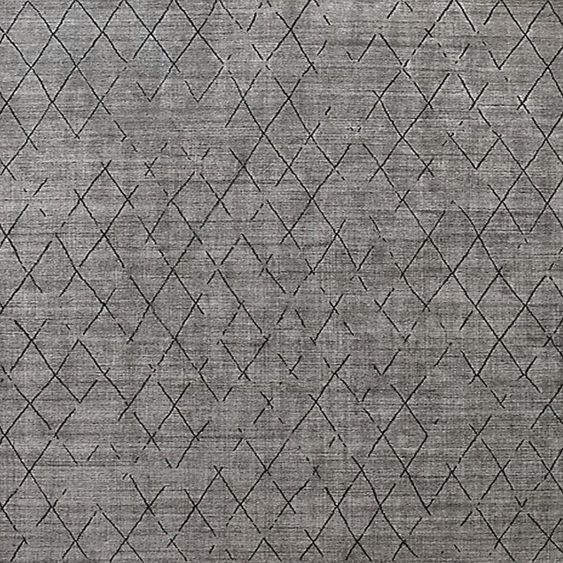 Tapis gris Borwicks, Carré 4 pi