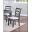Ensemble de salle à manger moderne 6 pièces avec plateau en bois, 4 chaises d'appoint et banc, fabrication en bois d'hévéa robuste pour plus de durabilité et de style-186016896-186016897