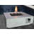 Hartwin Square Concrete Smokeless Fire Pit Table with Lid-1187357192