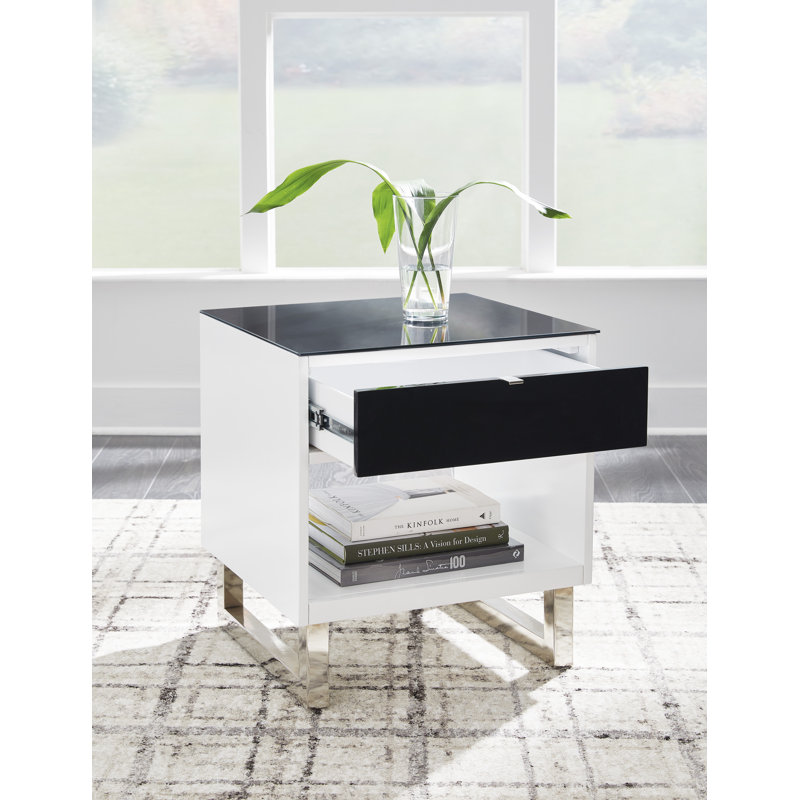 Bolette End Table with Storage