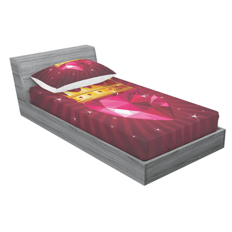 Microfiber Sheet Set, Twin XL Sheet Set with Fitted Sheet