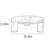 Light luxury simple round coffee table-106743602-106743600