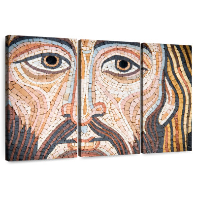 Leisha, Jésus-Christ, mosaïque